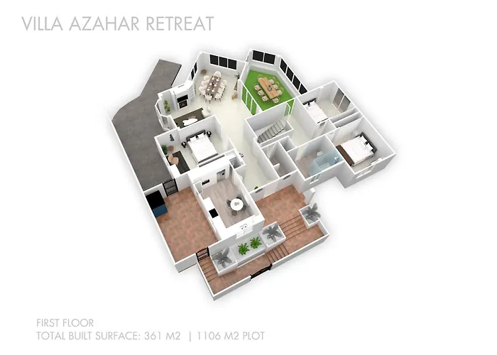 Vacation I Azahar Retreat, Paradise For Golfers, Private Heated Pool, Close To The Beaches And High-end Restaurants