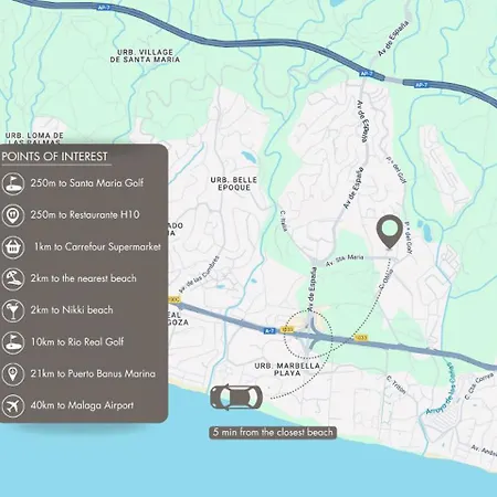 Vacation I Azahar Retreat, Paradise For Golfers, Private Heated Pool, Close To The Beaches And High-end Restaurants